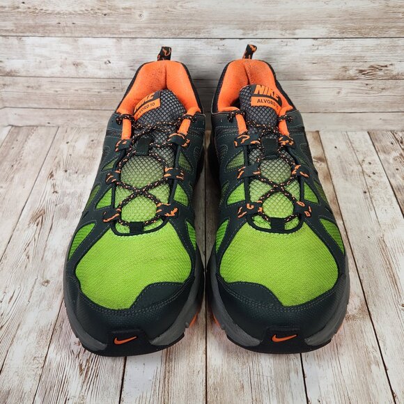 NIKE Air Alvord 10 Mens 13 Black Spruce Lime Trail Running Hiking Sneaker Shoes main image 5